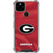 University of Georgia Red Jersey Google Pixel 5 Clear Case